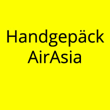 Handgepäck Air Asia